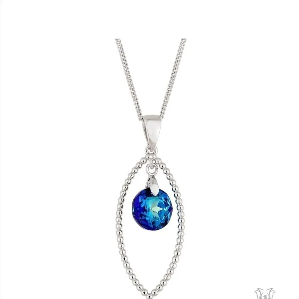 Swarovski crystals authentic White Rhodium